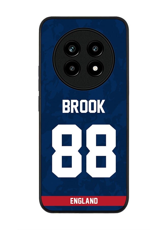 For Realme 13 Pro / 13 Pro+ Case,Slim fit Camera Protection, Shockproof Thin Phone cover  - England Harry Brook, Jersey No 88